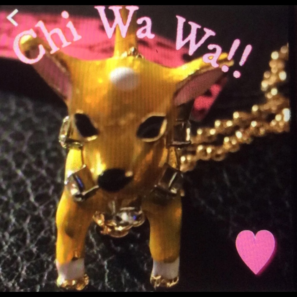 1 left / Price firm - NWT BETSEY JOHNSON Chihuahua!!